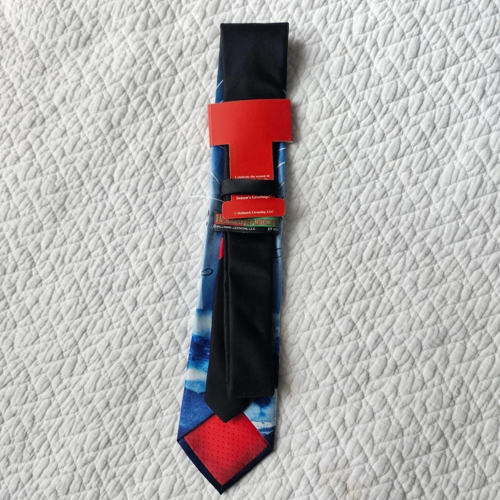 NEW WITH TAGS HOLIDAYS‎ Winter Wonderland  Joy to the World BlueNeck Tie